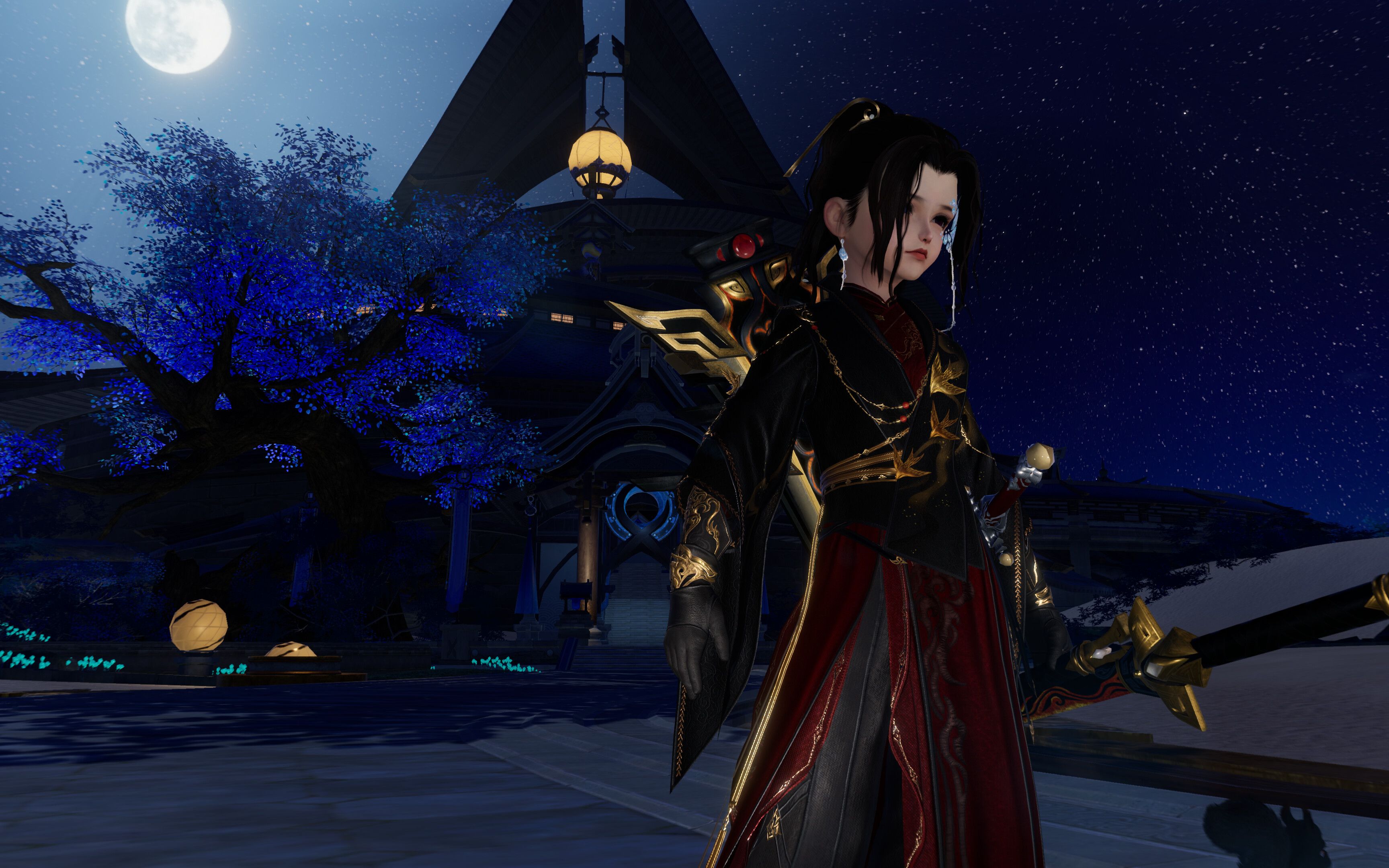 剑网3正太四代元宵三体型交互