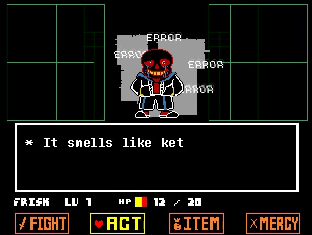 【ut同人】errortale sans 越到后面越难,本菜鸡可能短时间内不可能通