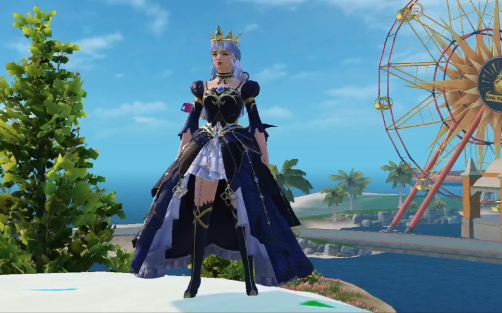 星夜魔法师,这裙子真好看