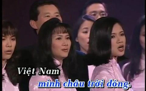 [图]越南歌曲 Việt Nam, minh châu trời Ðông《越南，东方明珠》（越文歌词）