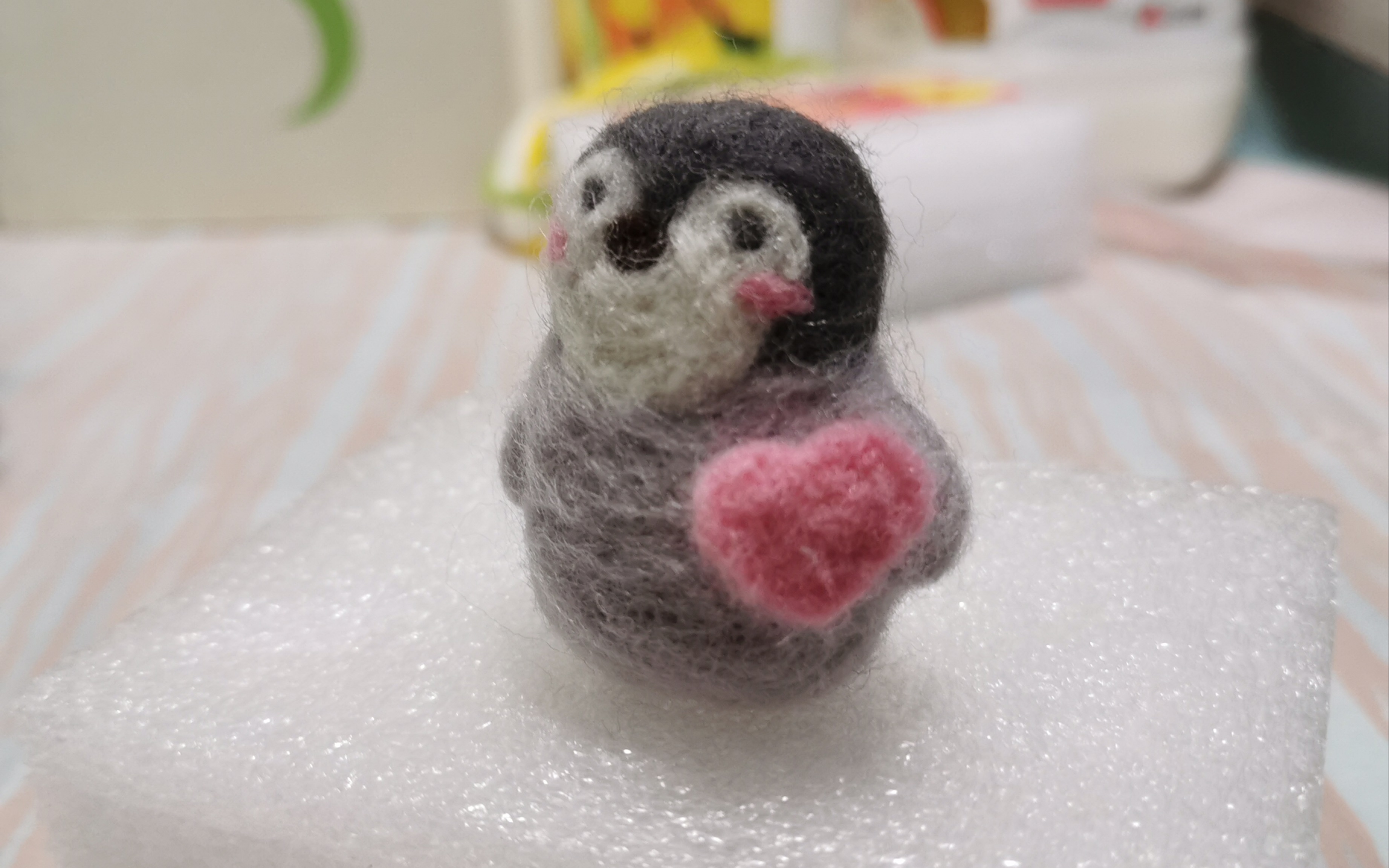 【羊毛毡】【戳戳乐】可可爱爱的企鹅养成!