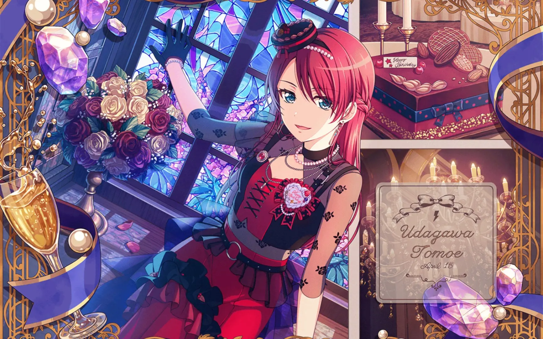 Bang Dream 宇田川巴生贺打歌 音游热门视频