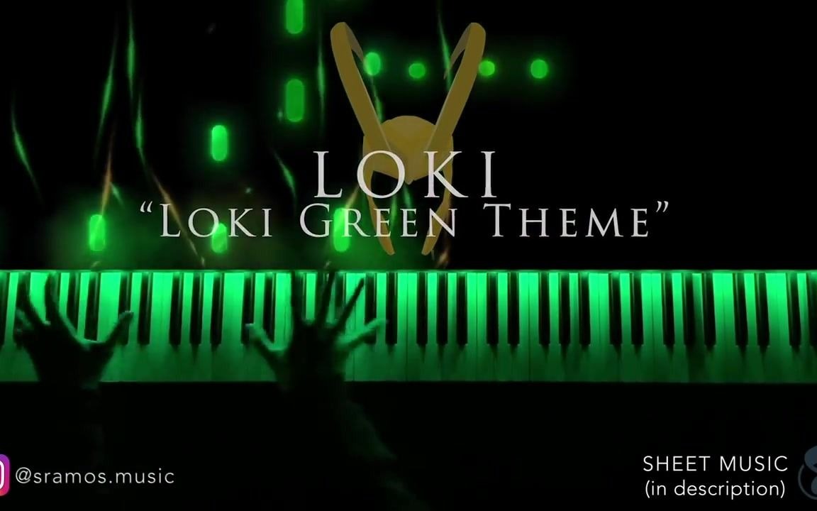 [图]Loki Theme - Variants Theme (Piano) + SHEETS-SYNTHESIA