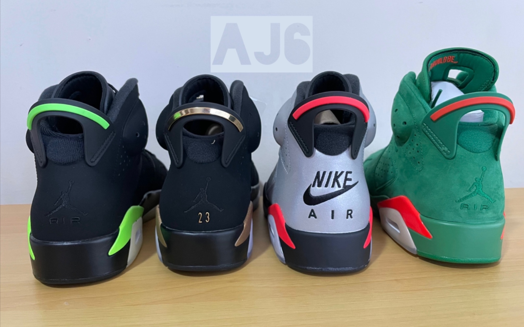 aj6 电光绿 dmp 反射银 佳得乐_哔哩哔哩_bilibili