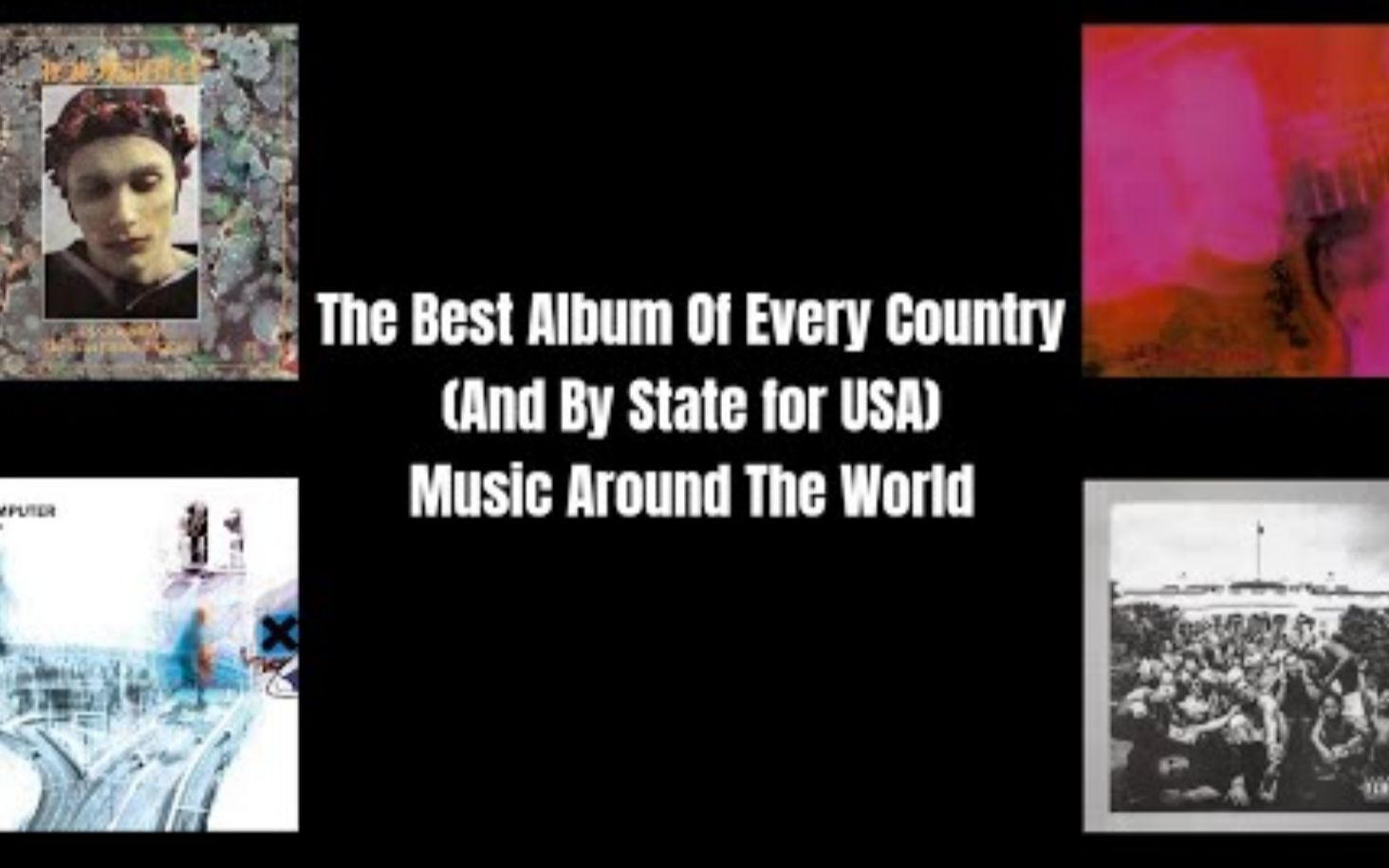 [图]【RYM】世界各地 | 美国各州的最佳专辑 The Best Album Of Every Country (And By State For USA)