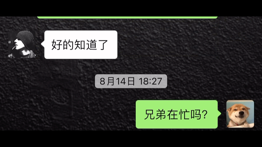 一辈子的好兄弟,在心中#聊天记录#兄弟#感情哔哩哔哩bilibili