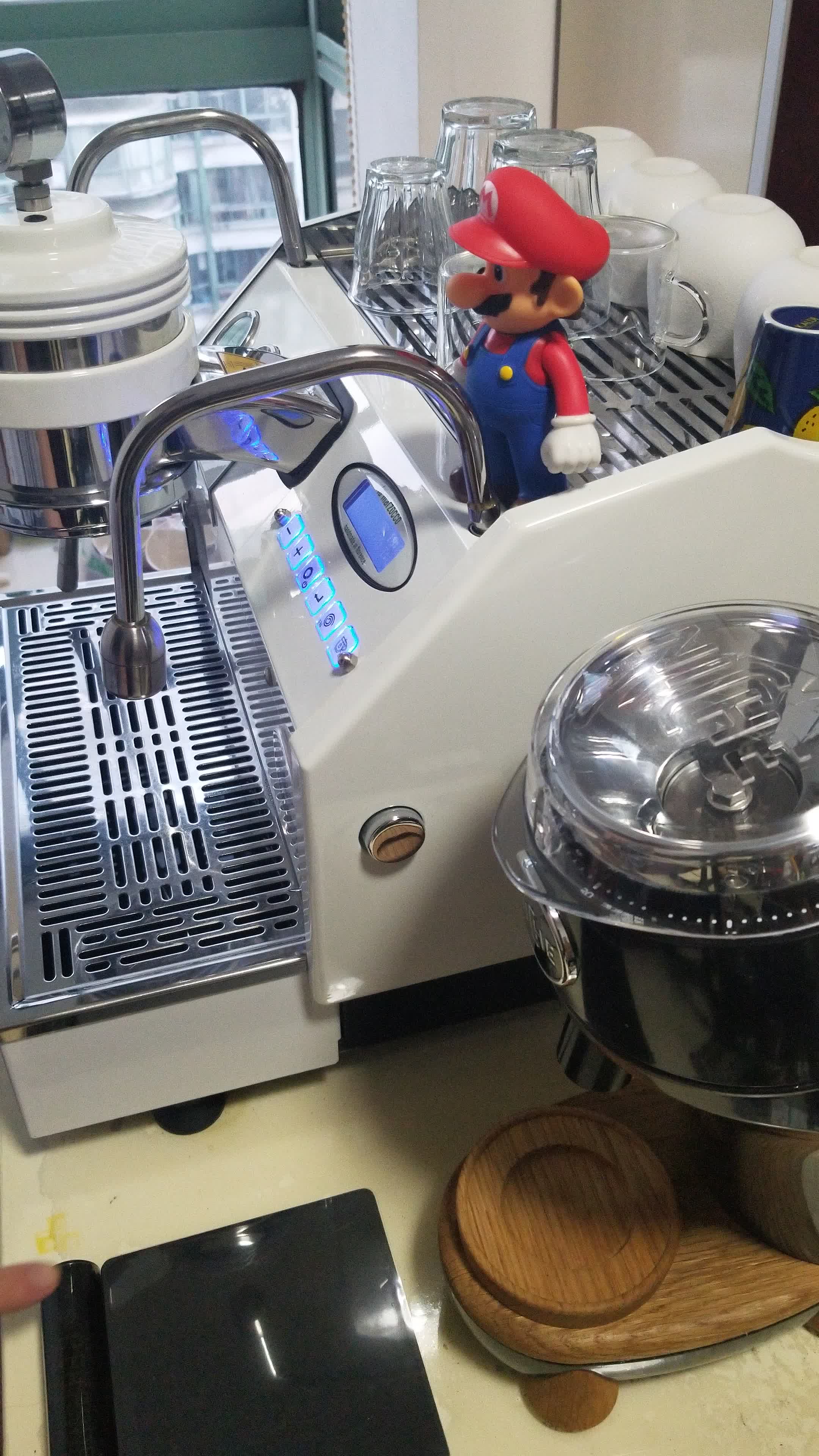 lamarzoccogs3辣妈gs3咖啡机意式浓缩完美萃取虎皮纹