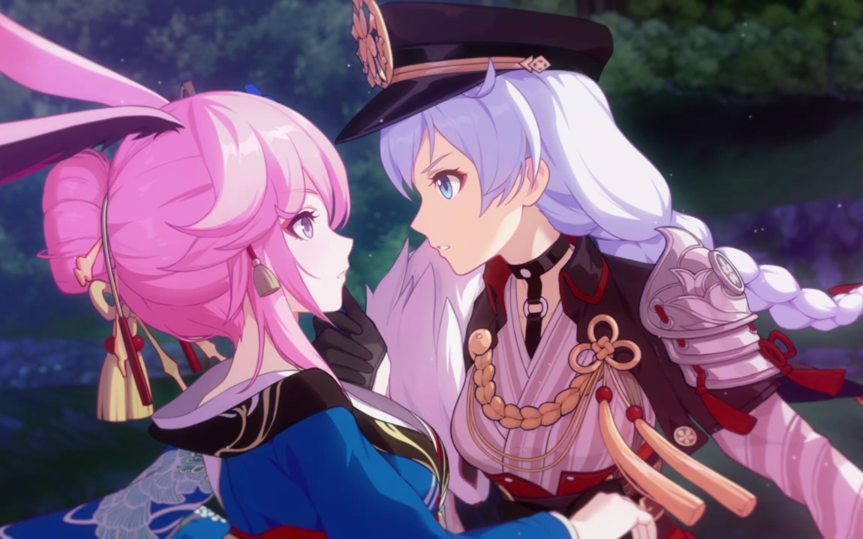 夜樱八重,花叶同生,如云如霞![八重樱与卡莲最后的绝世虐恋]