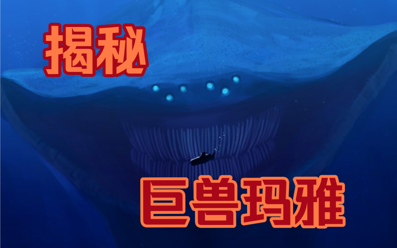 【未确认生物】揭秘深海史前巨兽玛雅哔哩哔哩bilibili