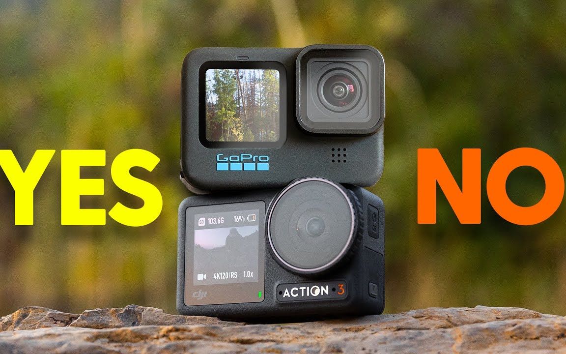 【器材测评】gopro hero 11 vs 大疆dji osmo action 3 - 别选错了