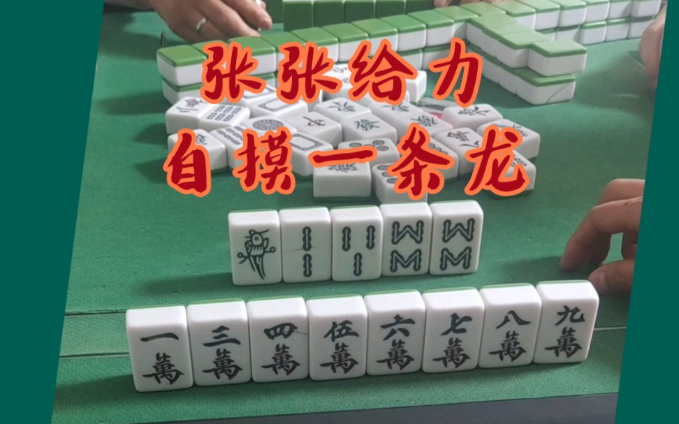 山西麻将:张张给力,自摸一条龙