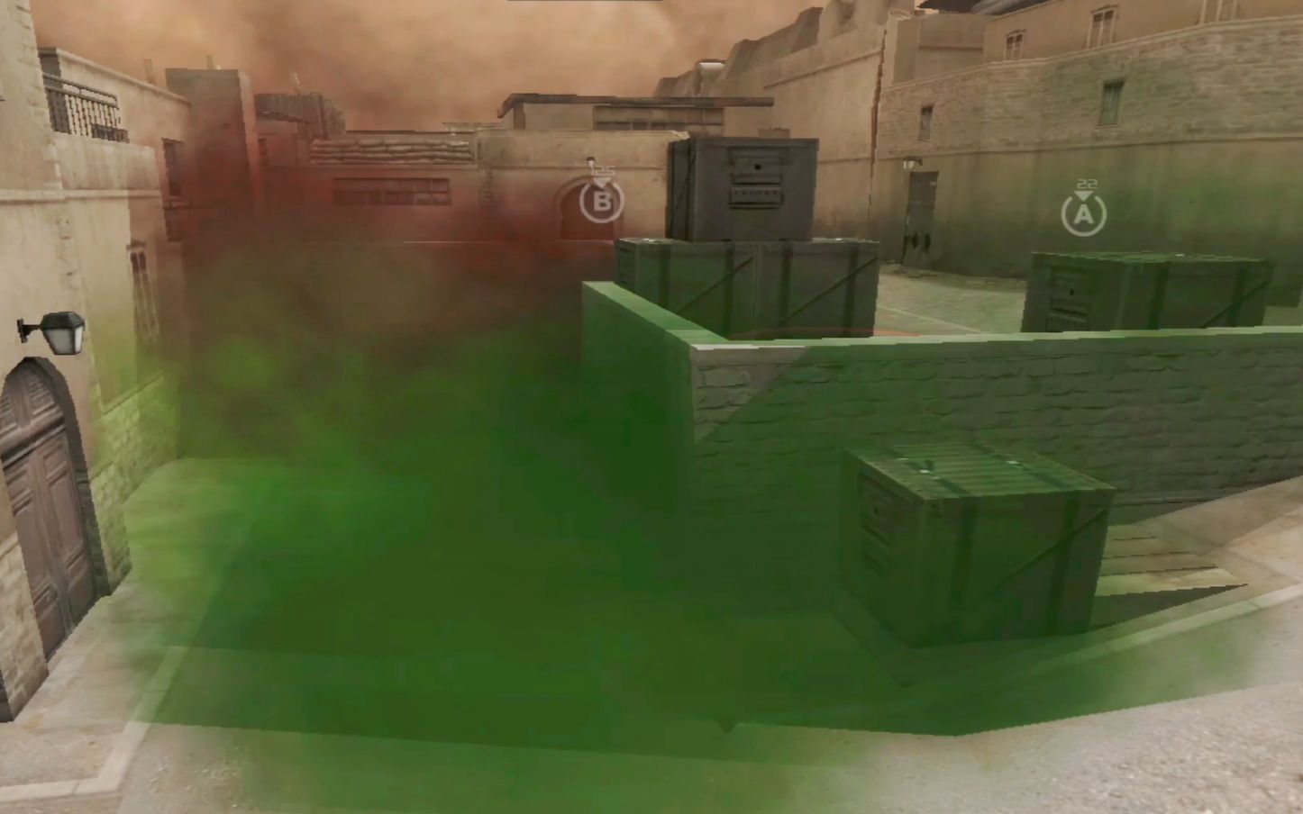 cf沙漠一灰基本烟雾投掷