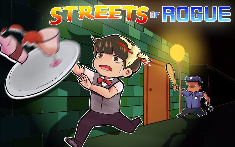 [图]【风笑试玩】邻里关系不和谐丨Streets of Rogue 试玩