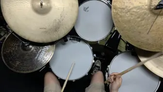 架子鼓，中速swing爵士乐标准曲，All of me练习。需要无鼓伴奏和谱子的请三连私信我。