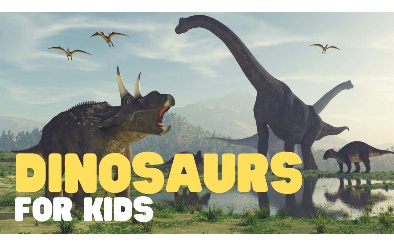 [图]Dinosaurs for Kids _ Learn about Dinosaur History, Fossils, Dinosaur Extinction