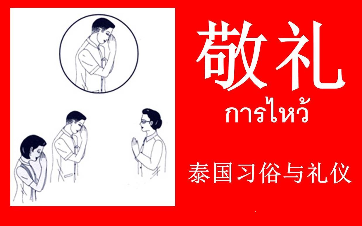 泰国习俗与礼仪敬礼