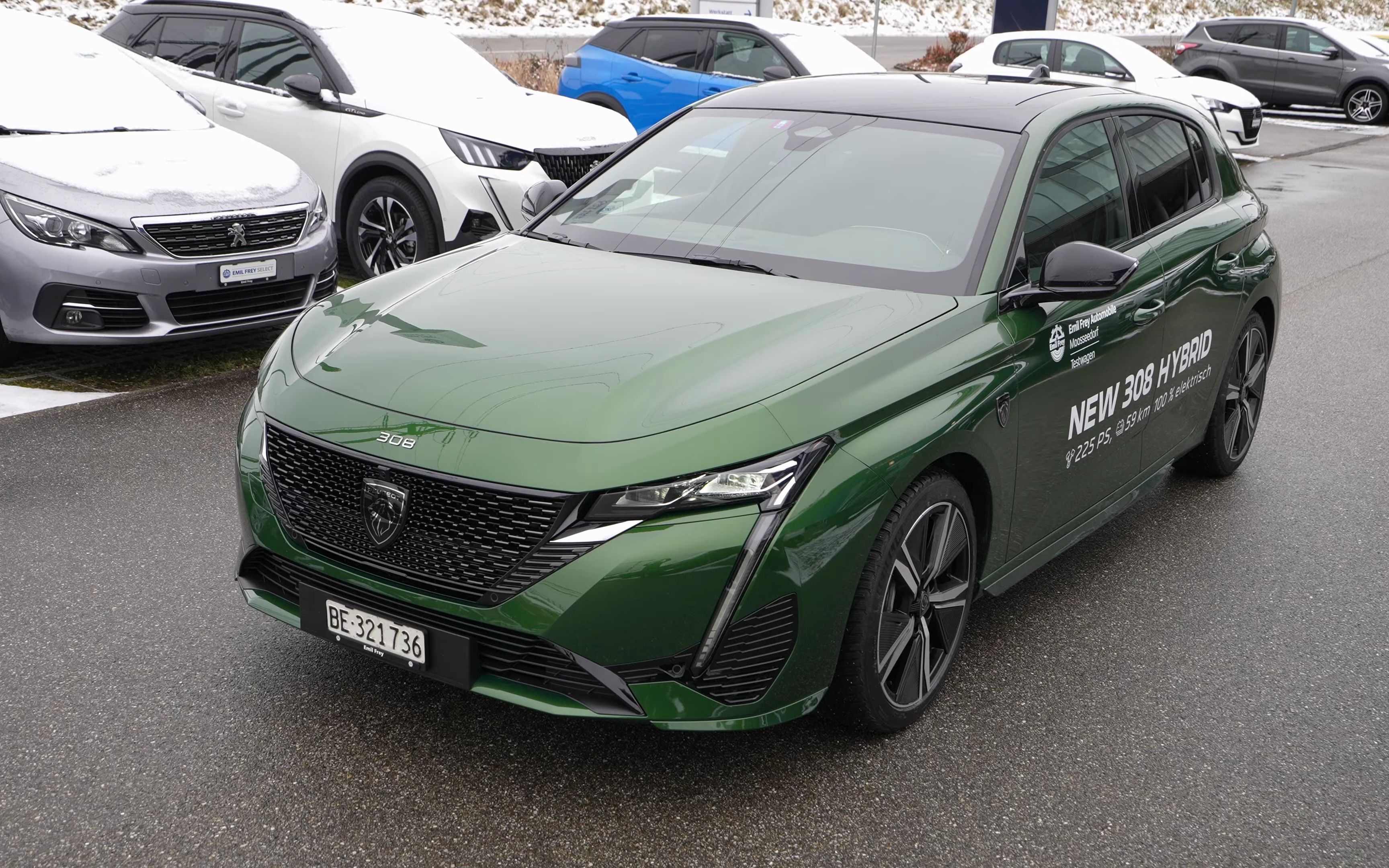 【4kpov】全新2022款标致308插混版试驾