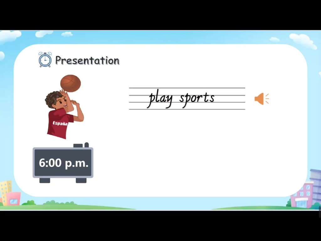 人教版五年级下册unit1 my day part a lets learn视频(私我购买)