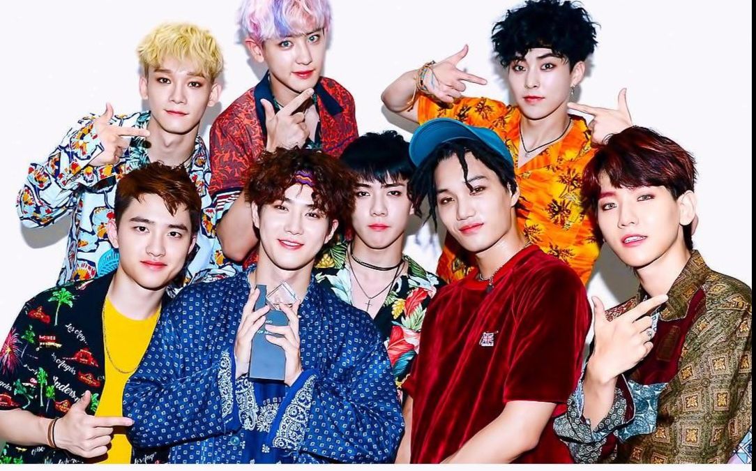 朴白粉exol自制综艺kokobop本命魔咒中