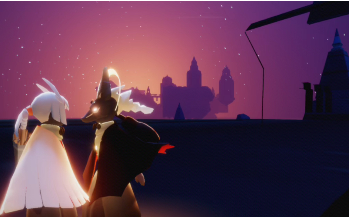 光遇千鸟城剪影_sky光遇