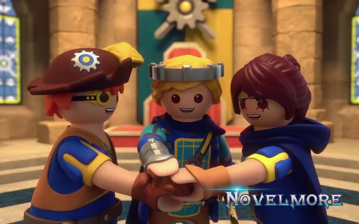 [图]摩比世界 PLAYMOBIL 城堡系列 Novelmore 动画短片 预告片