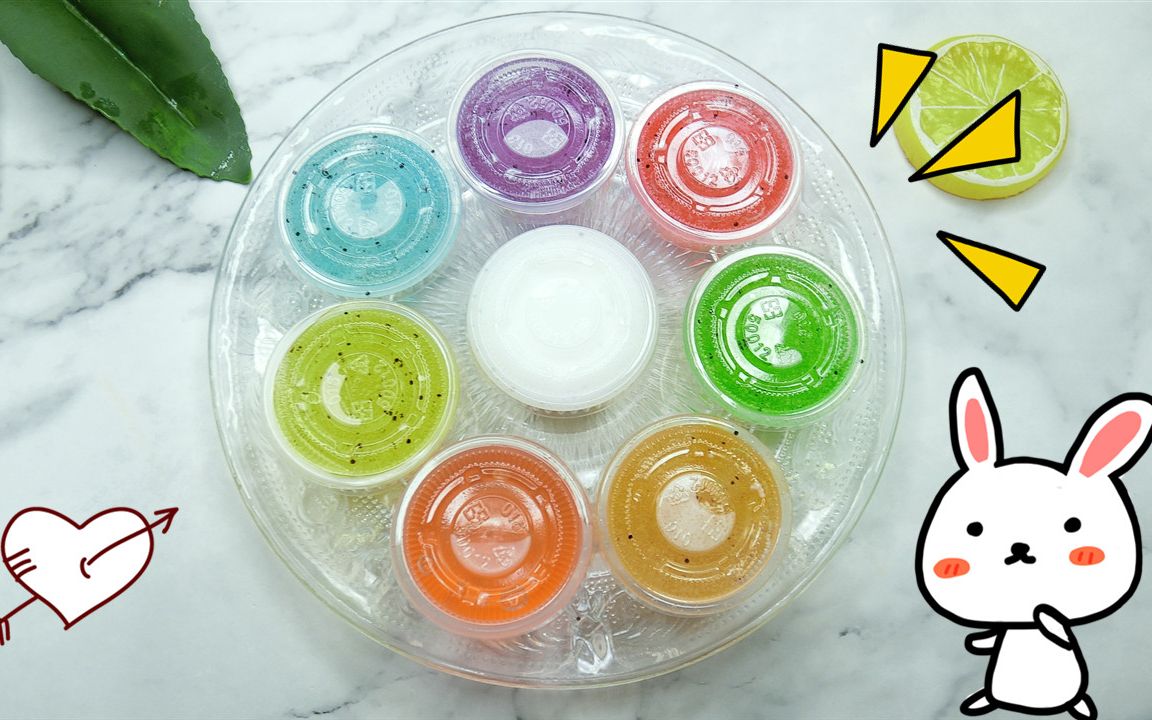 8只迷你起泡胶混泥,异常满足解压哦,日常玩泥
