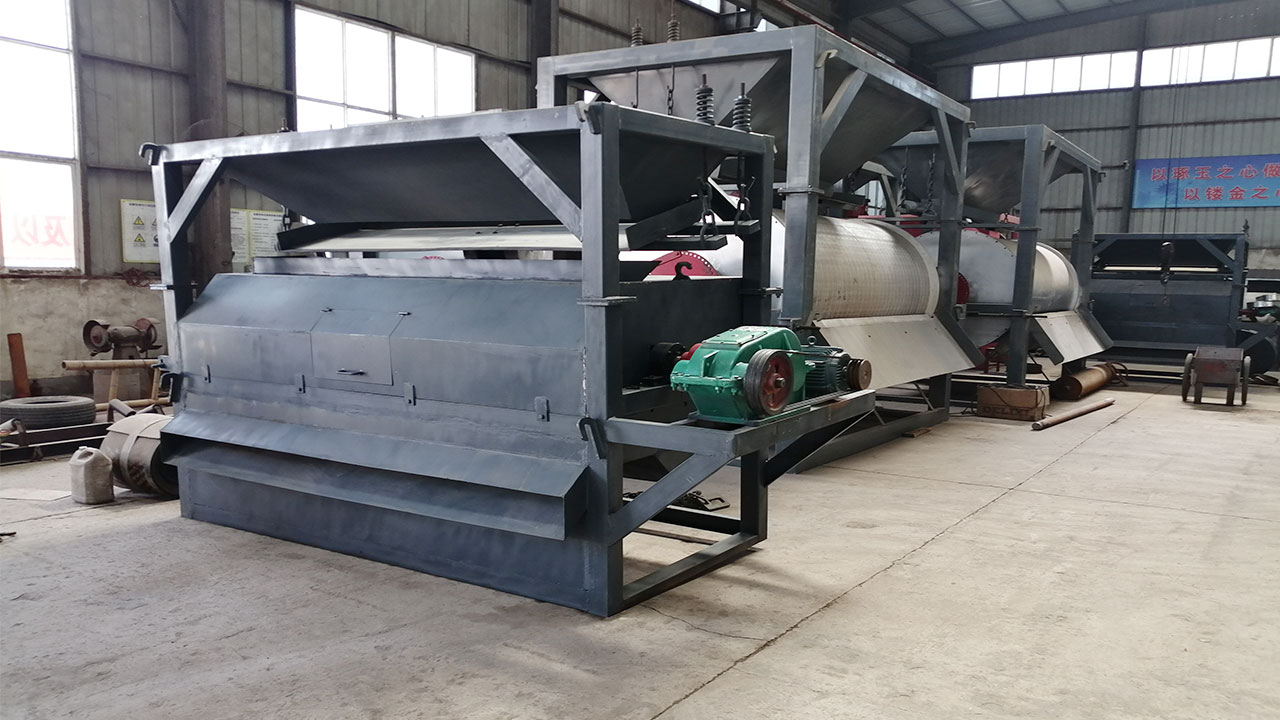 诚信机械磁铁矿干选机 磁铁矿干抛设备提纯