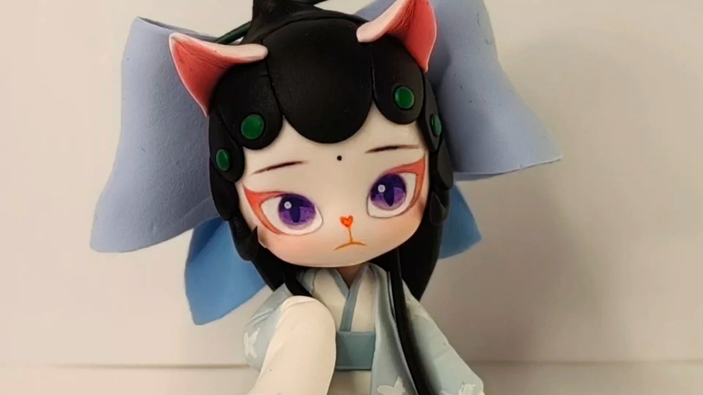 京剧猫小青粘土教程（上）