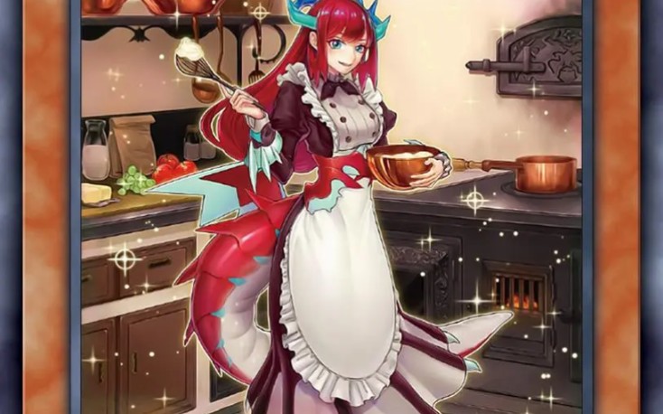 [游戏王]半龙女仆蒸馏室龙女一卡ftk