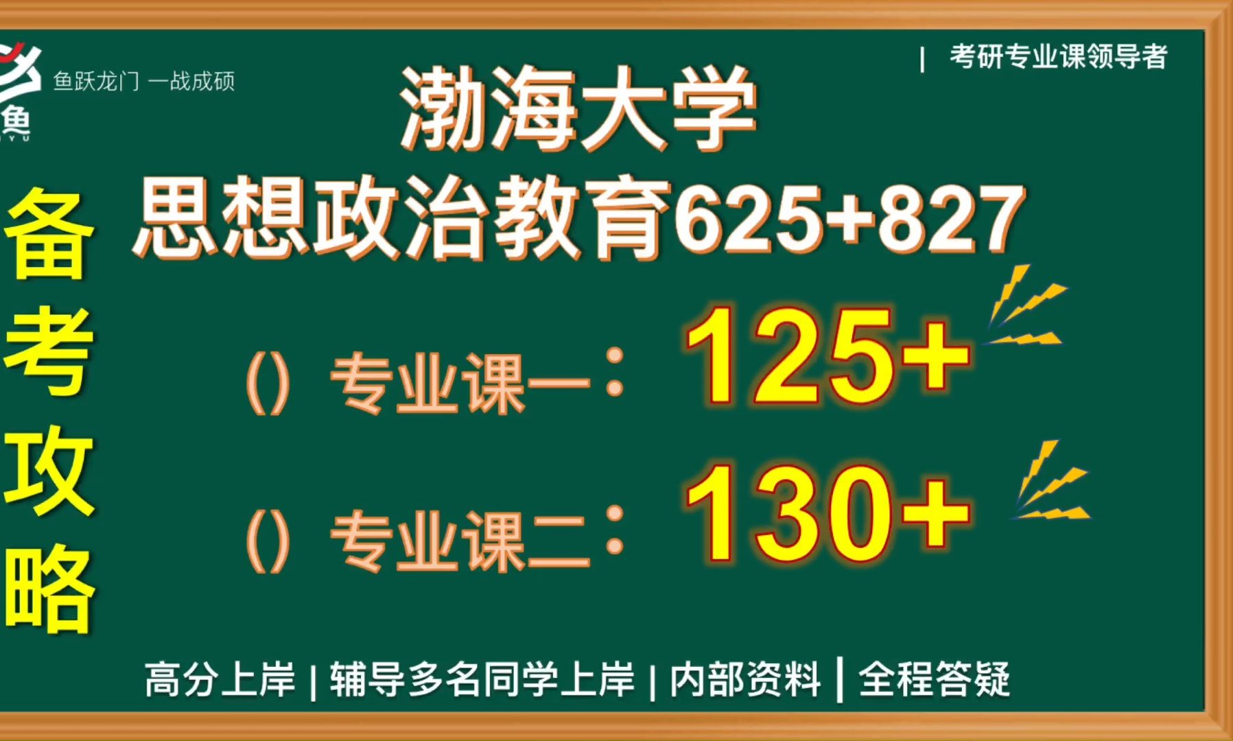 [图]渤海大学/思想政治教育/625马克思主义基本原理/827中国化的马克思主义/直系学姐/一对一辅导/高分上岸/院校信息/真题资料/考情分析/备考攻略