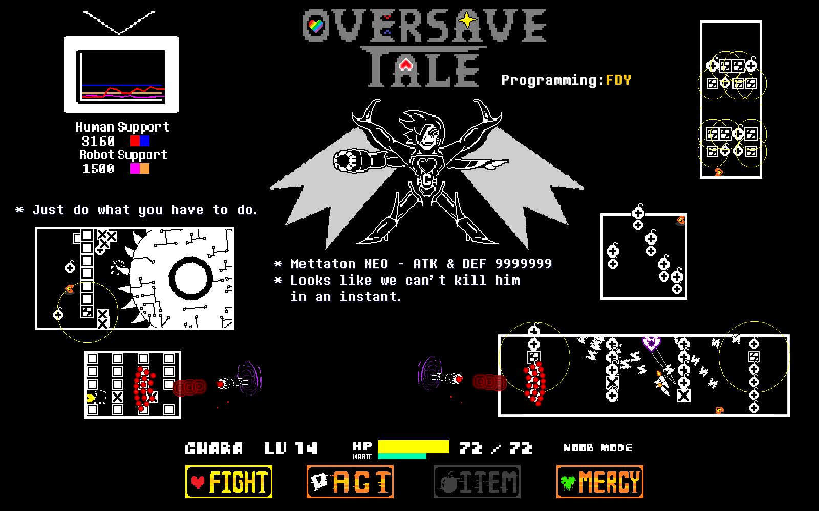 【oversave-tale】mettatonneo第八回合无伤(水视频)