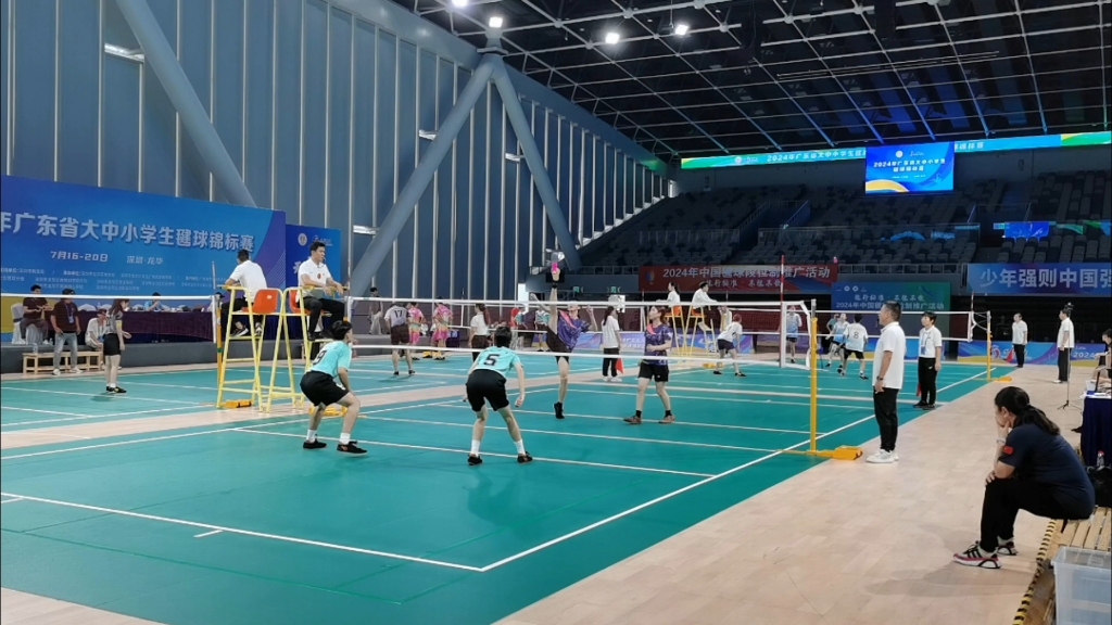 2024广东省大学生毽球锦标赛混双8进4:广外vs佛大