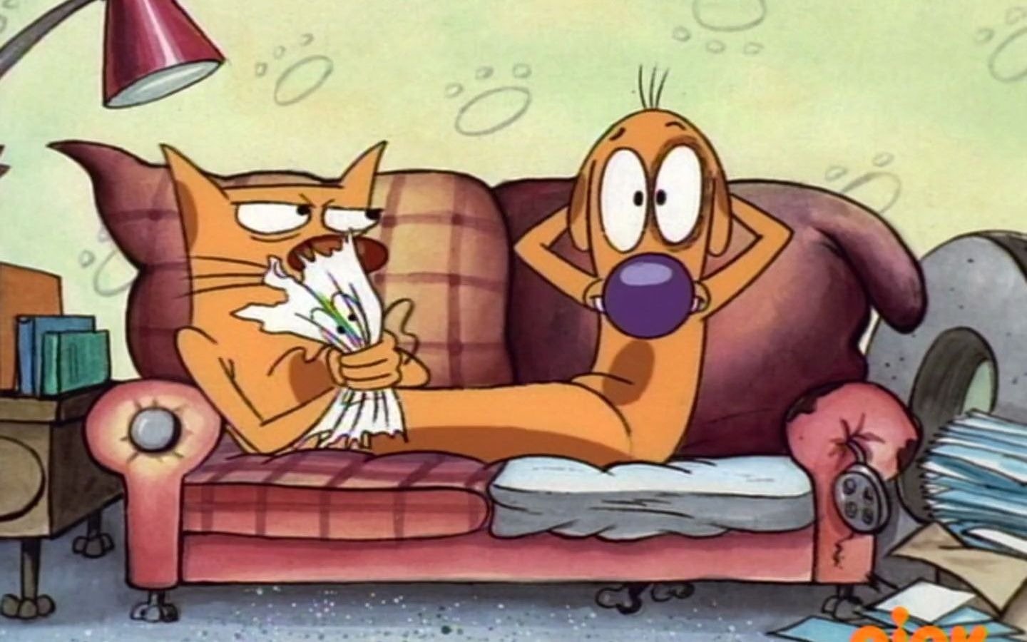 猫狗.CatDog.S01E01b.片段.猫狗的来历.国语cndisneynick哔哩哔哩bilibili