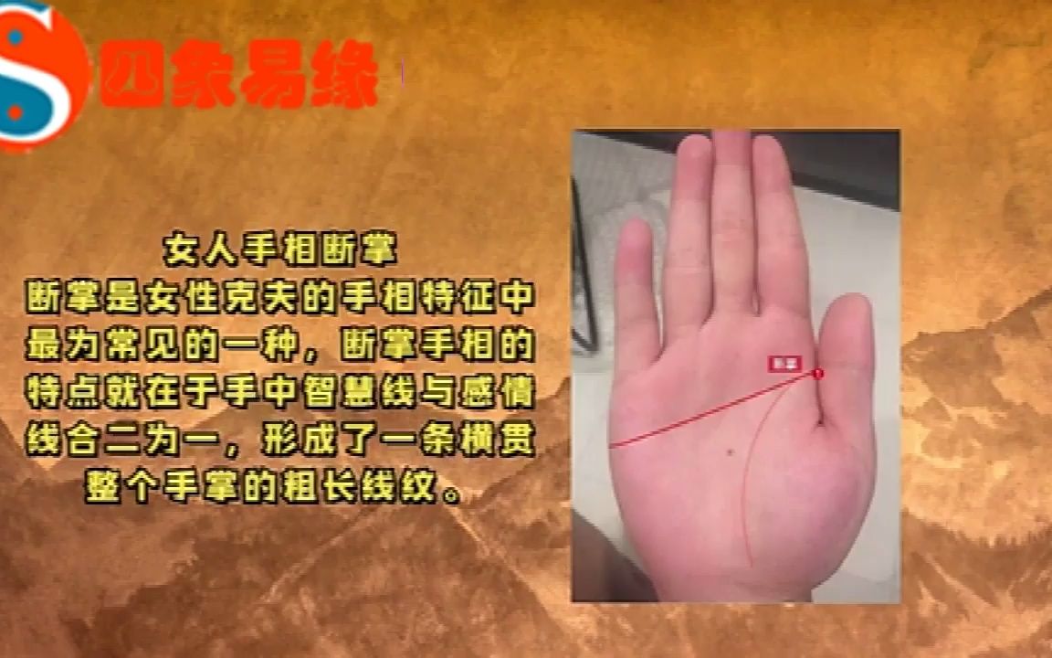 [图]手掌中有反抗线、断掌纹对于爱情都不会过分注重，向往过无拘无束的生活