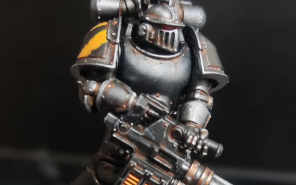 战锤40k 钢铁勇士 铁勇 mk3 星际战士sm 涂装展示