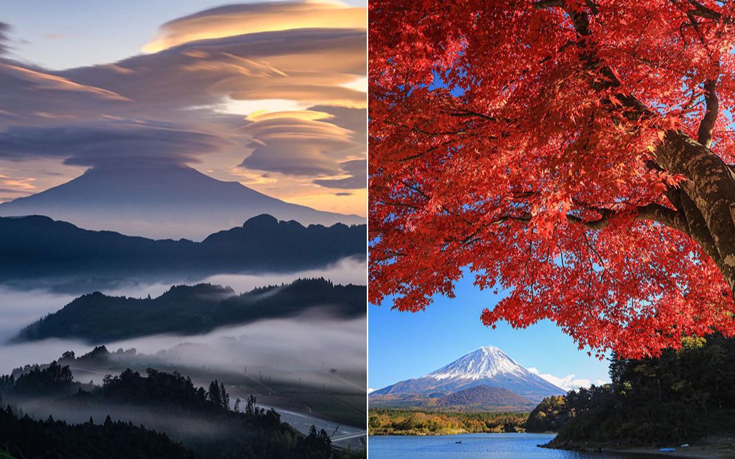 积累』日本风光摄影师hashimuki桥向真新富士山风景摄影作品图集赏析
