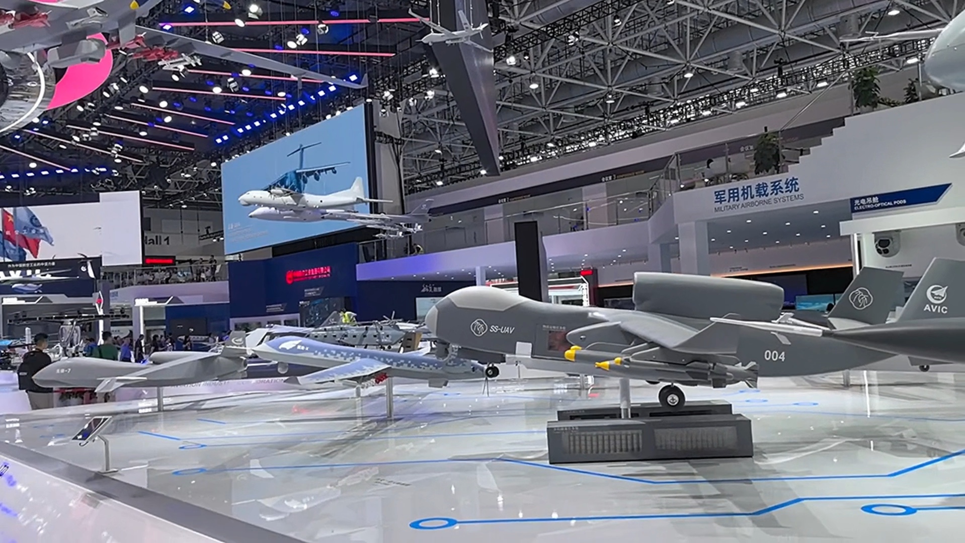 一起来看珠海航展,武器装备,展区