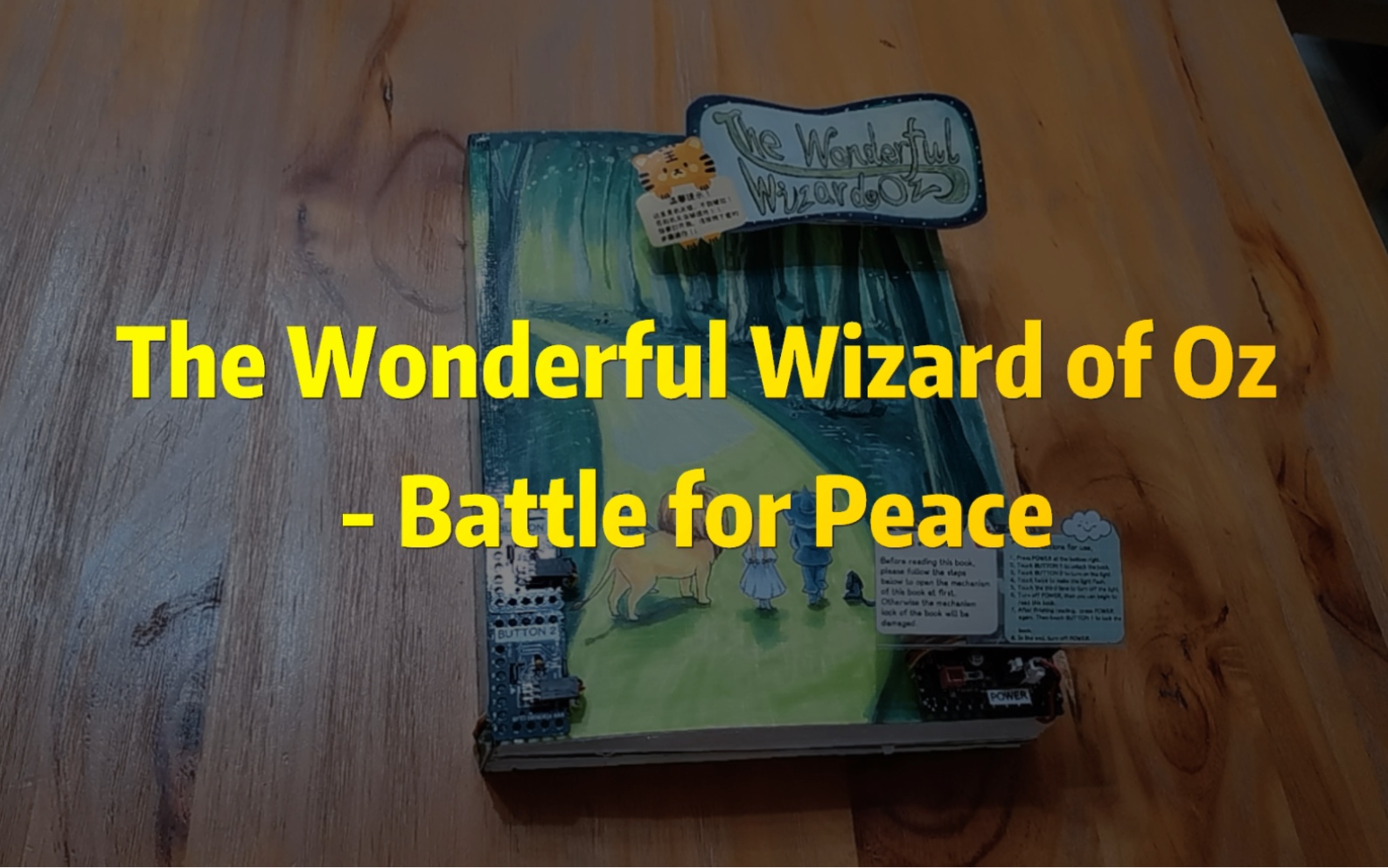 [图]The Wonderful Wizard of Oz- Battle for Peace（立体书）