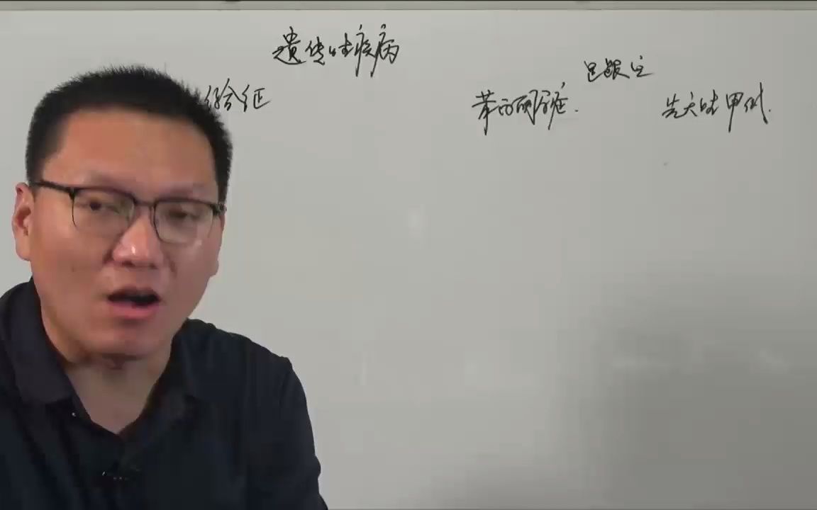 执业医师考试创新医考白老师主讲先天愚型哔哩哔哩bilibili