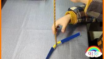 缓降扇叶_长期慢更1001个静态MOC小积木系列之0011号_QIQI玩具记录_亲子STEAM教育益智早教