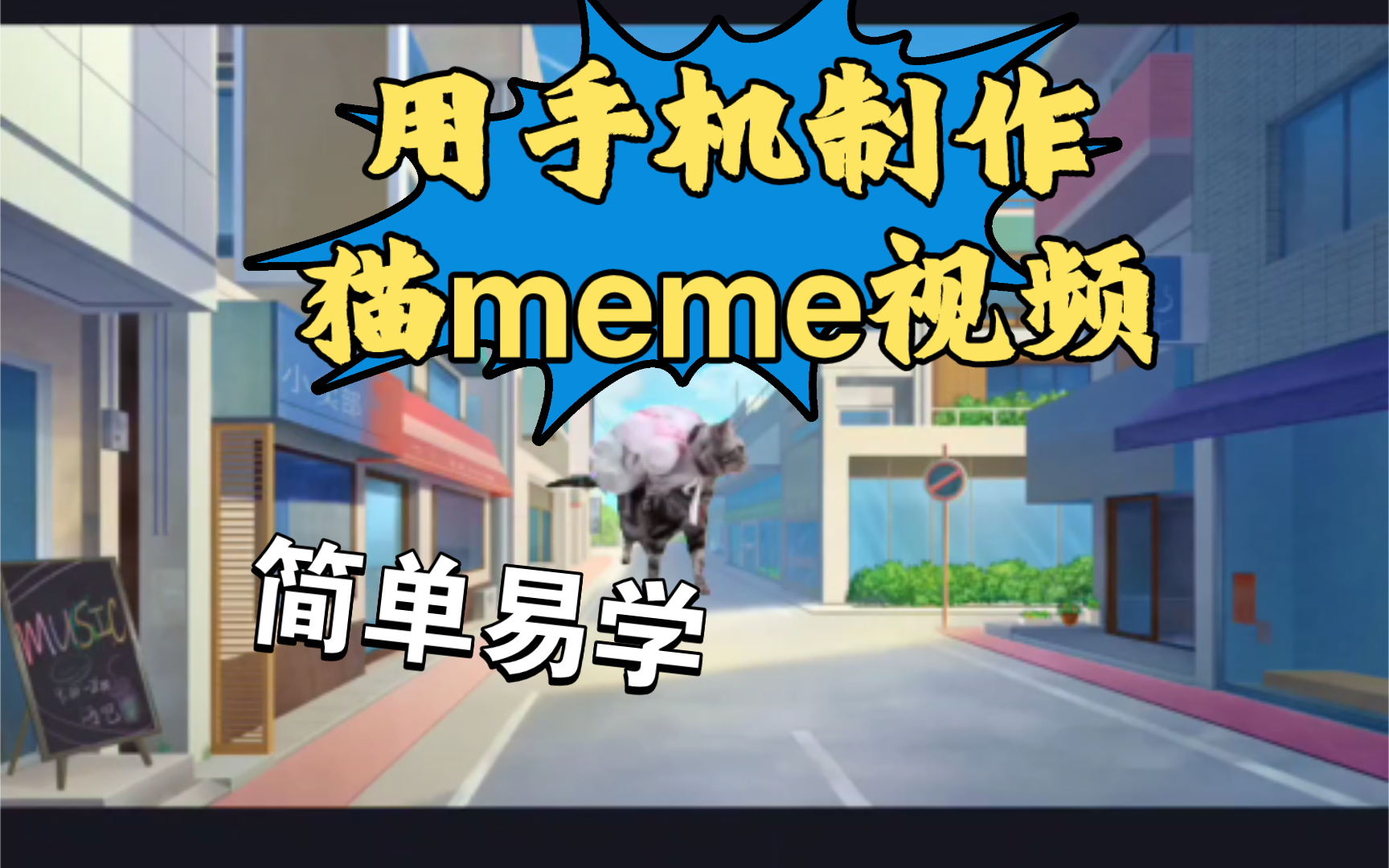 [图]只用手机，怎么制作猫meme视频