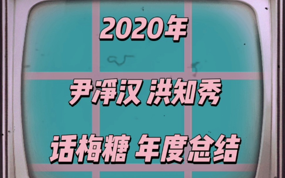 话梅糖年度报告&总结【尹净汉】【洪知秀】【知汉知】哔哩哔哩bilibili