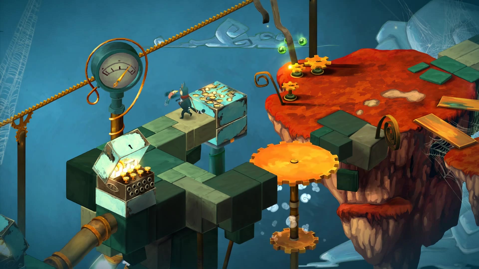 【figment】《虚构世界》实况 6p-人类的记忆力有时候和金鱼没差_哔哩