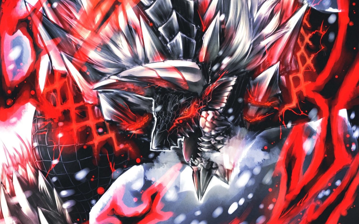 【怪物猎人xx】金雷公魔改贴图和特效,狂龙玉娘!