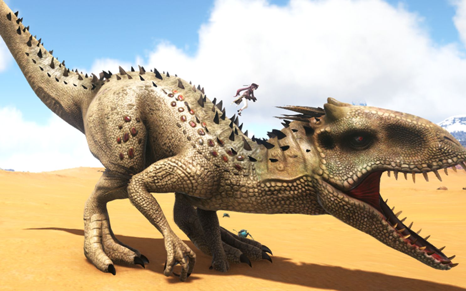 最凶猛的食肉恐龙暴虐龙终于被我抓到了 方舟:普罗米修斯 第13期_哔哩