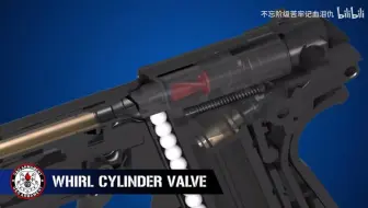 【欣赏】冷媒gas blow back工作原理 | airsoft水弹发射器gbb内部构造 | 机械结构3D动画
