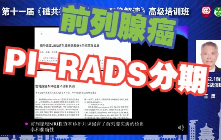 前列腺癌PIRADS解读及病例实战演练哔哩哔哩bilibili