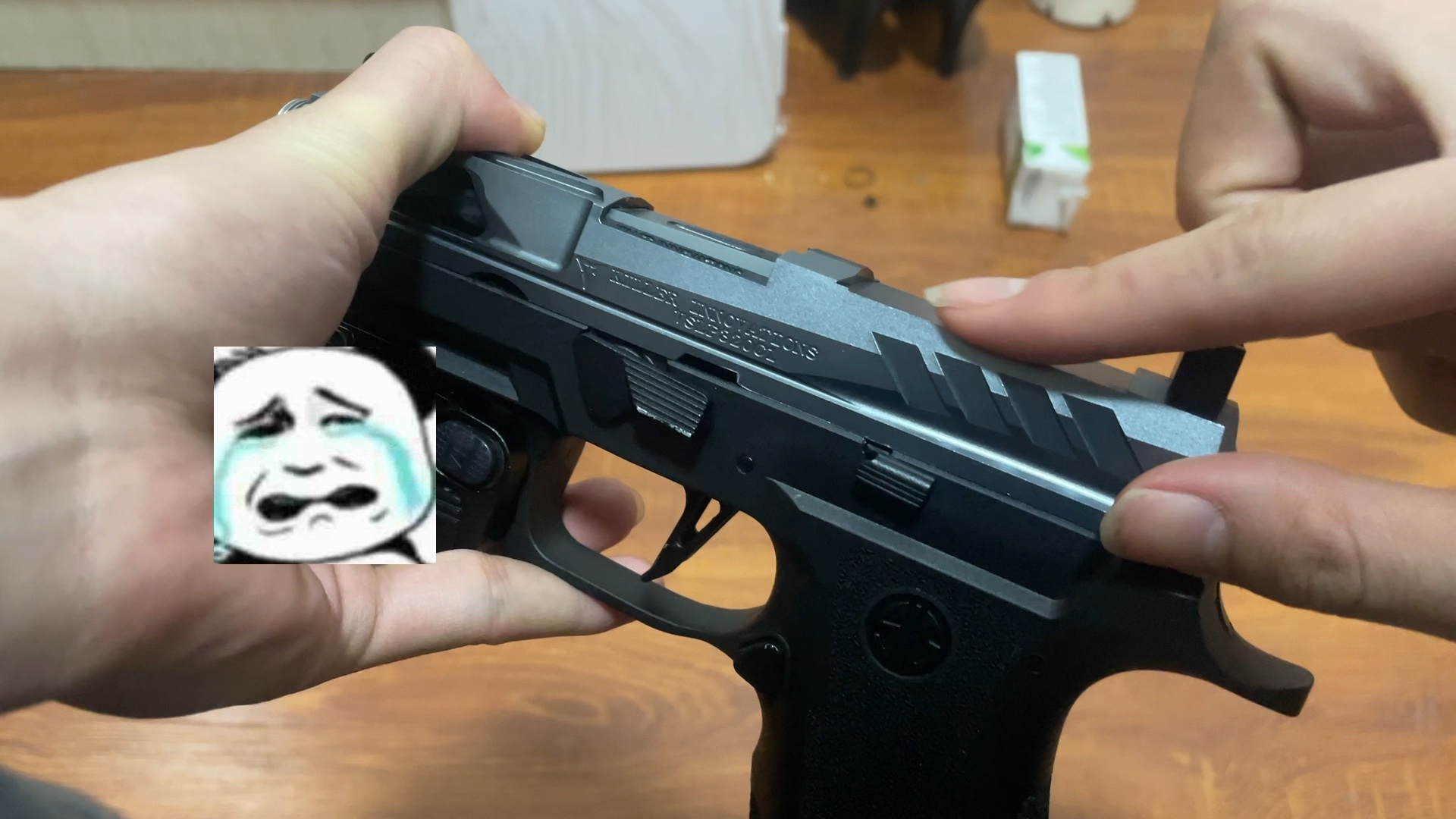 【udl p320】ki滑套 你真该四啊 你用的材质太拉垮了吧