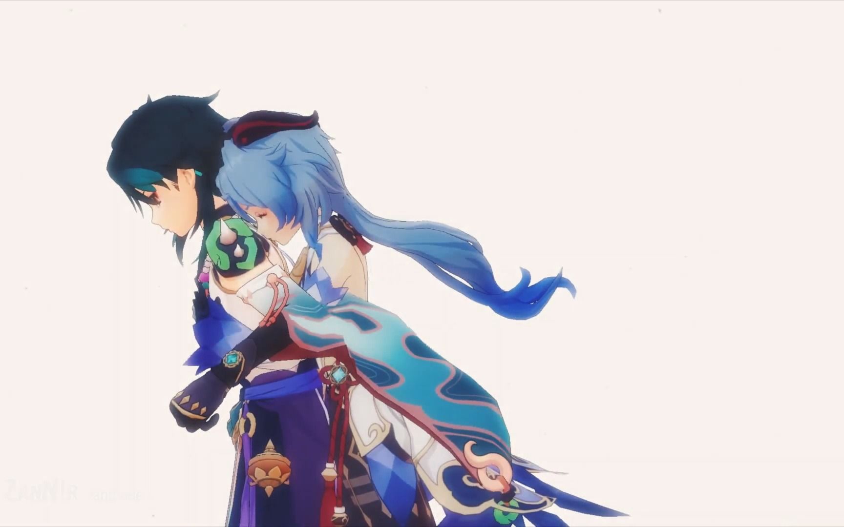 [原神魈x甘雨]好小众的cp 甜就完事了