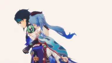 甘雨×荧-哔哩哔哩_Bilibili